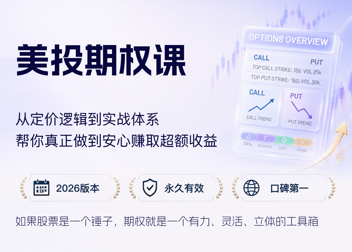 美投期权课介绍